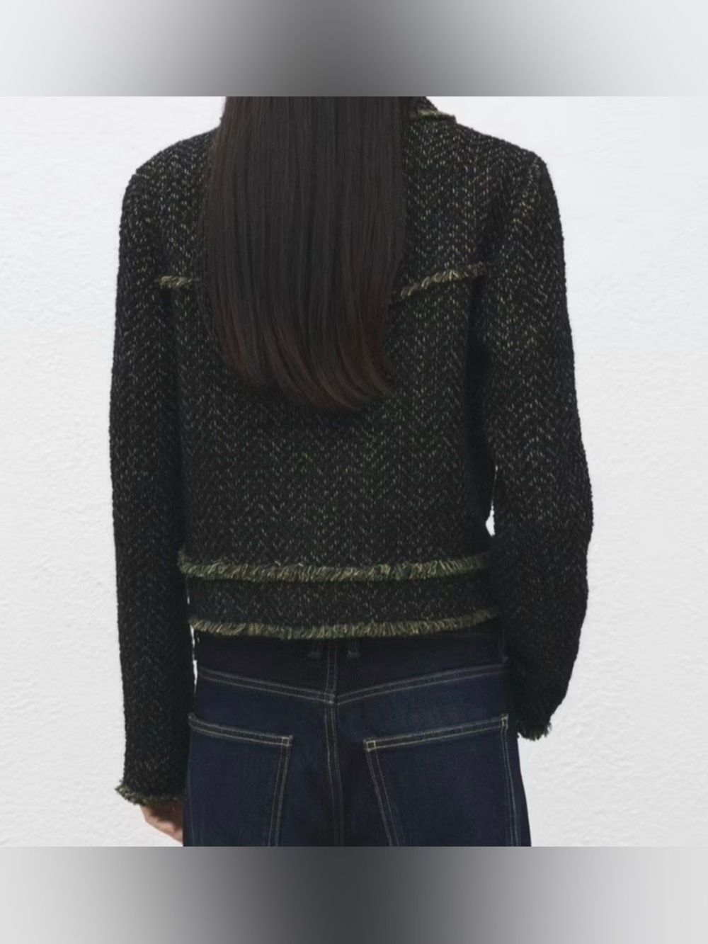 Mango Tweed Jacket - New - Picture 12 of 13